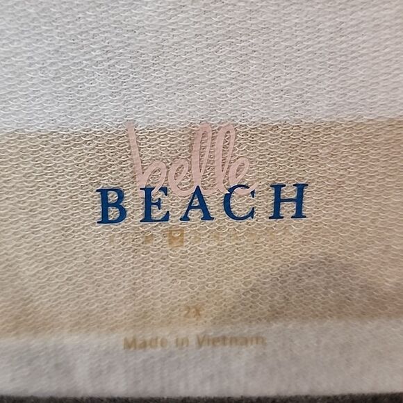 Belle beach ⛱️ sweatshirt 2X - Picture 3 of 5